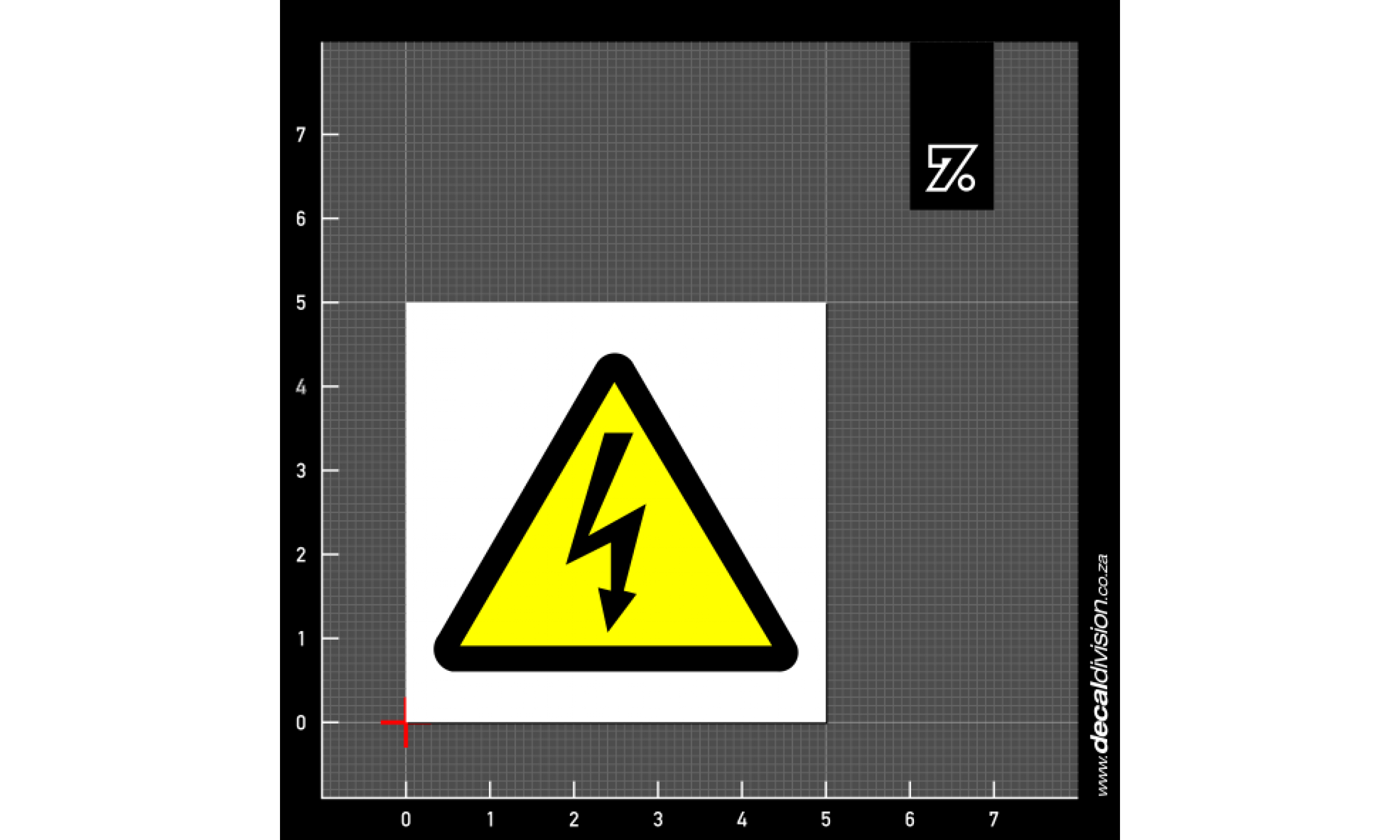 WW7 Beware Of Electric Shock Sign